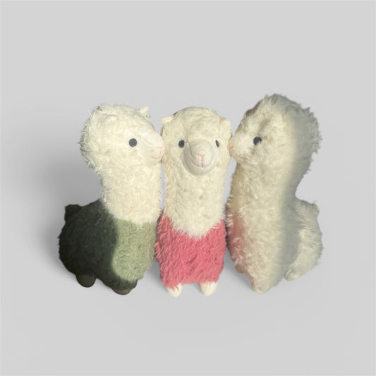Soft plush alpaca