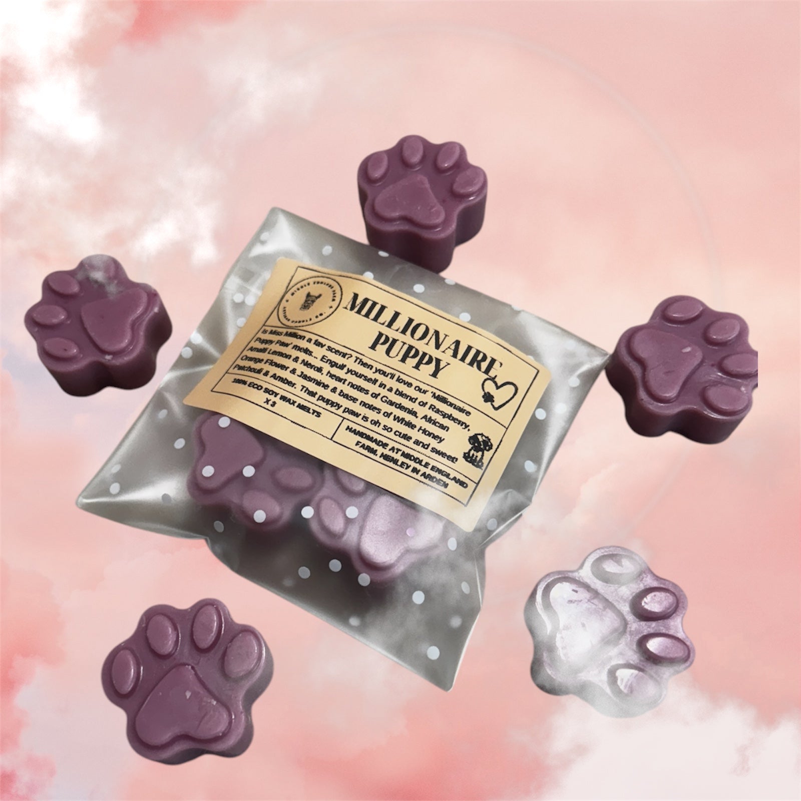 Millionaire Puppy Wax Melts