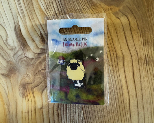 Sheep pin badge